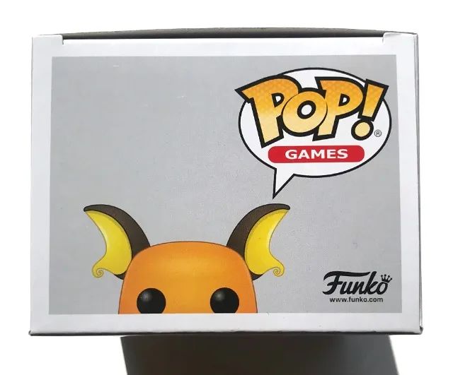 Boneco Funko Pop! Games Pokémon Raichu 645 Original  - Foto 2