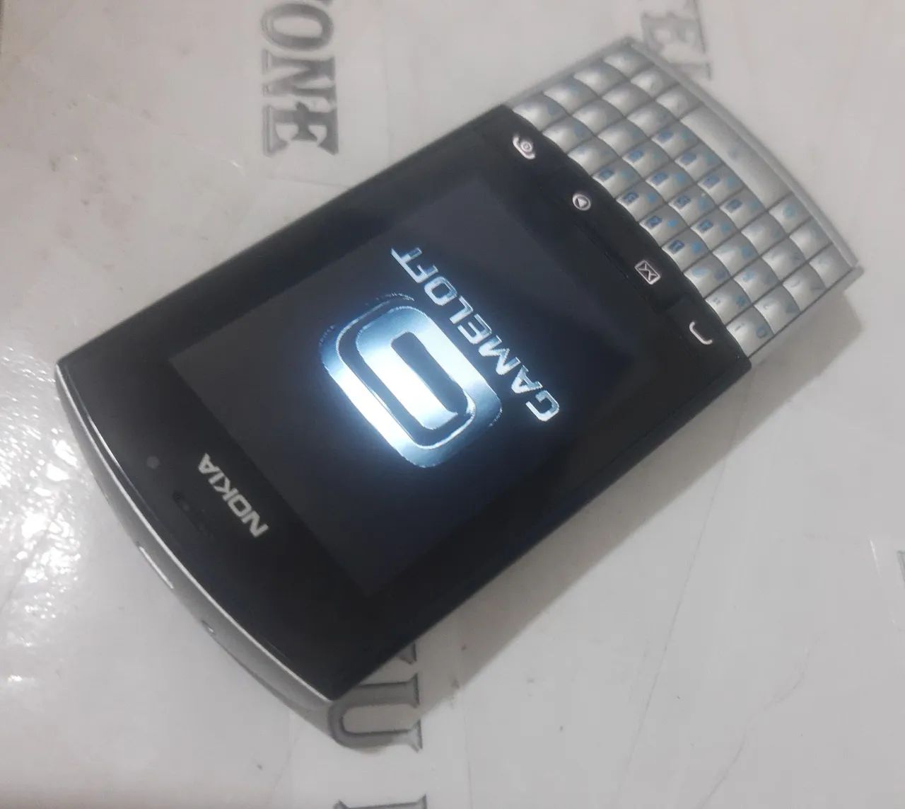 Nokia asha 303 TOUCH + TECLADO celular antigo RELIQUIA 