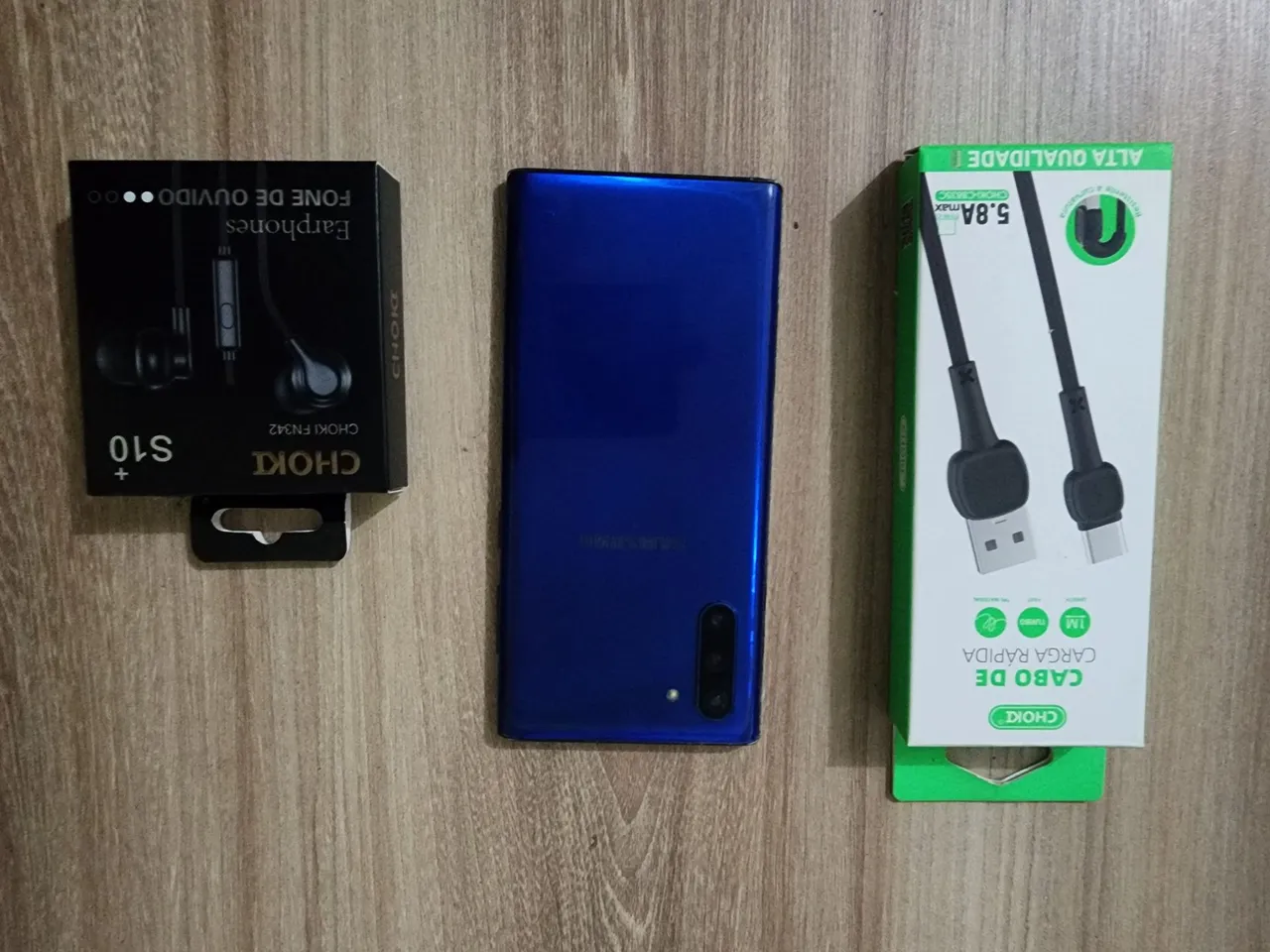 Galaxy Note 10 de 256 gigas Samsung seminovo