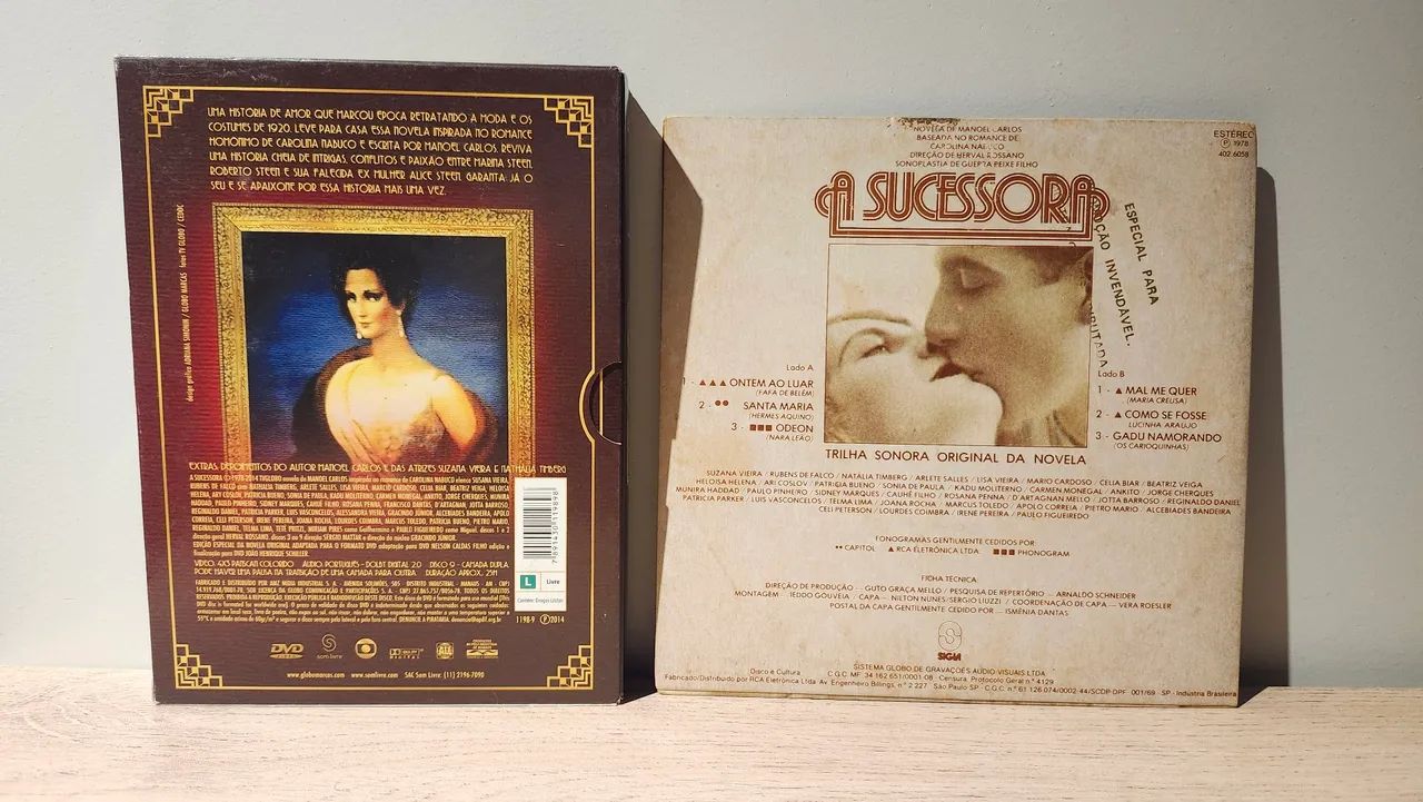 Novela A Sucessora - Box DVD + LP - Foto 2