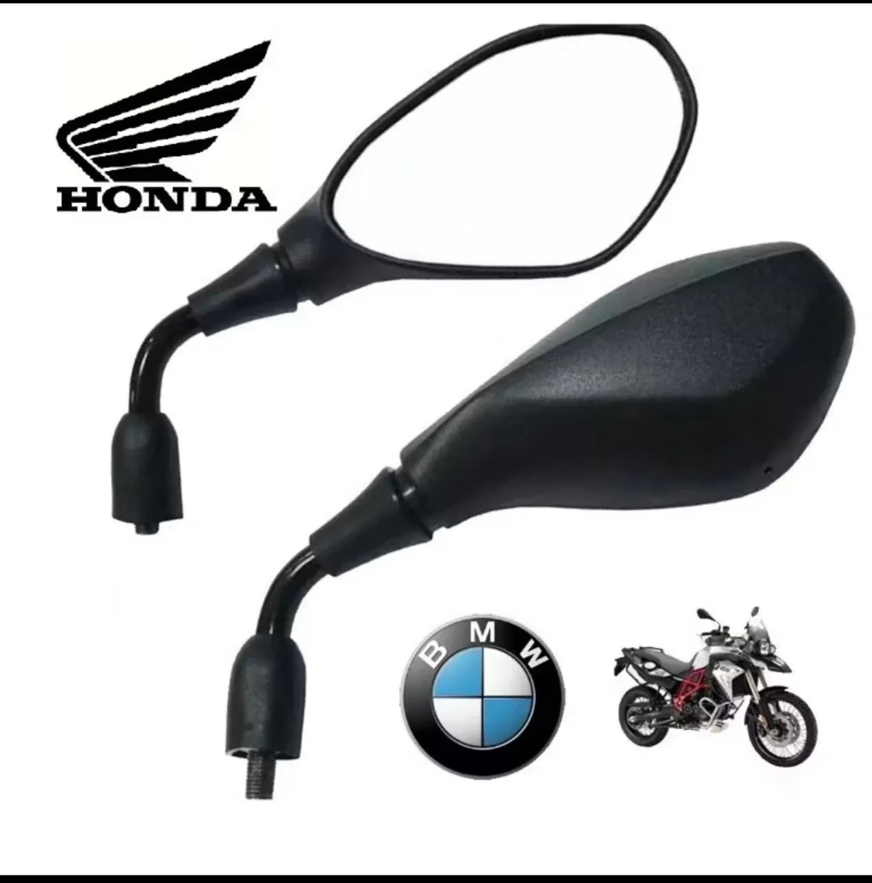 Moto Bmw F800 Gs Rosca Honda Fixo Haste Curta Cb300 Titan Fan Cg Xre Cb Twister - Foto 3
