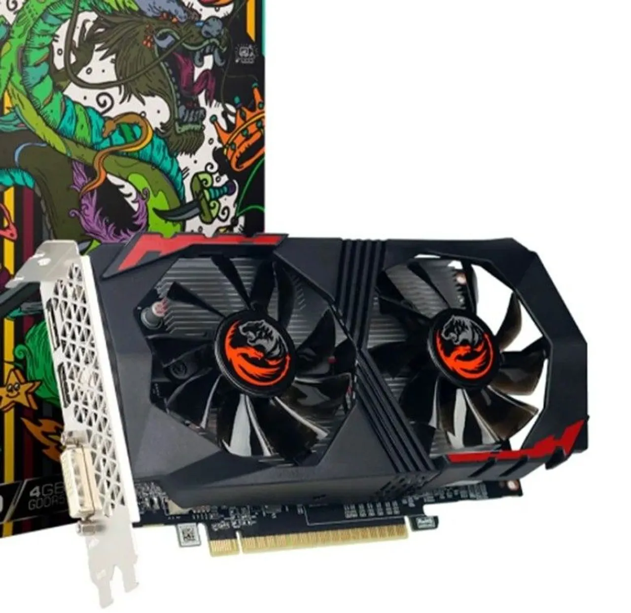 Placa de Vídeo GeForce GTX 1050 Ti 4GB GDDR5