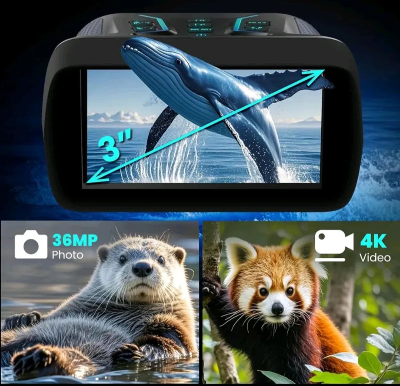 Monoculo  Visão Noturna Infravermelho 500m - Foto 4