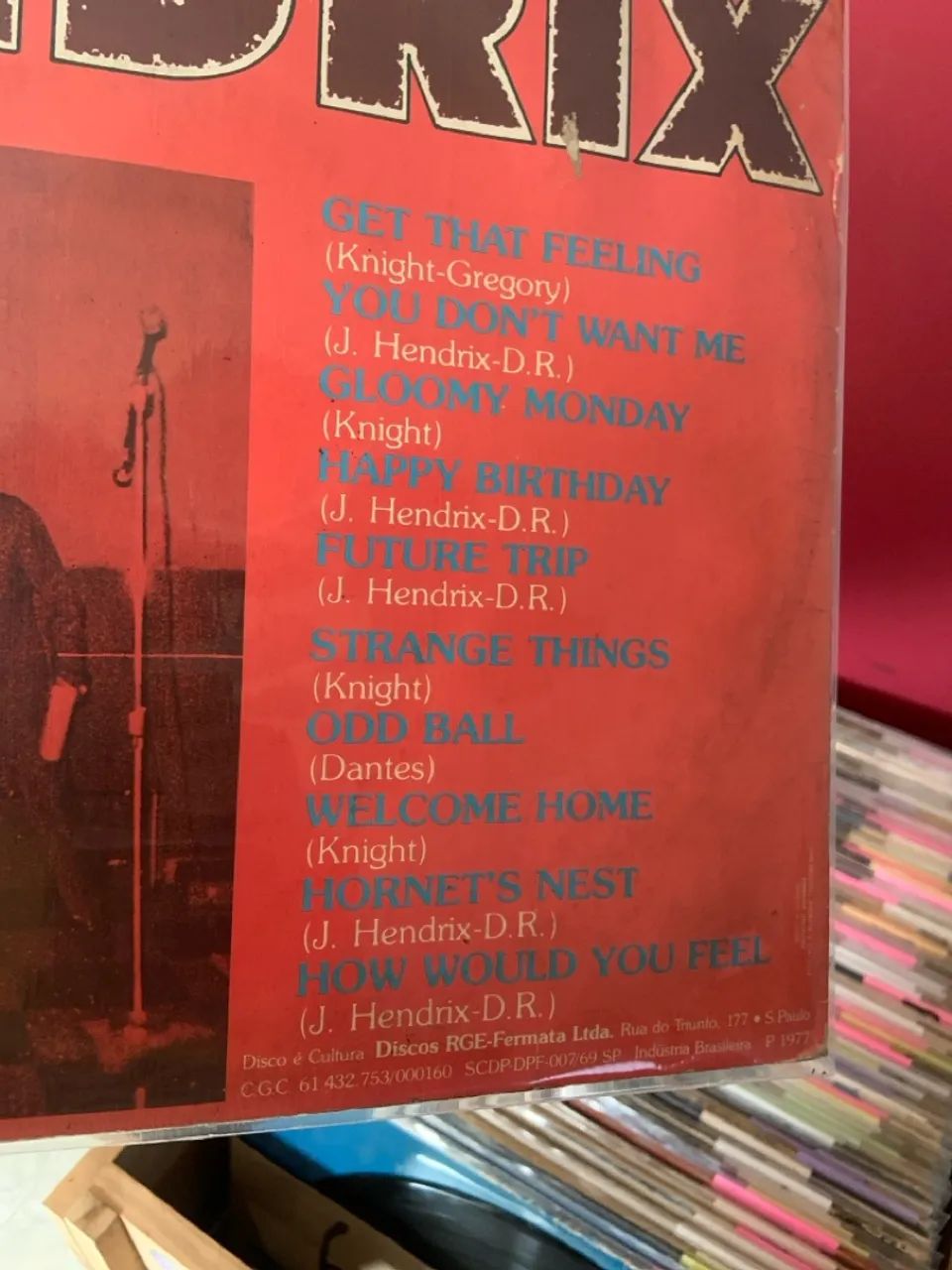 LP Disco de Vinil Jimi Hendrix With Curtis Knight - Foto 2