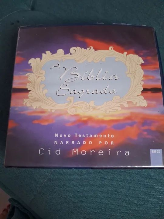 A Bíblia Sagrada - Novo Testamento - Cid Moreira - Em CD