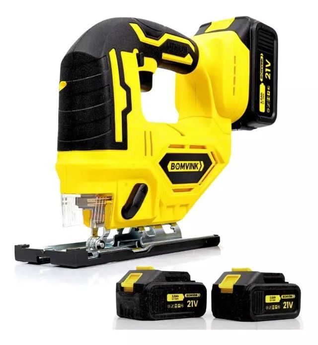 Serra Tico Tico 2 Baterias 21v 350w Bivolt Sem Fio 3 Lâminas