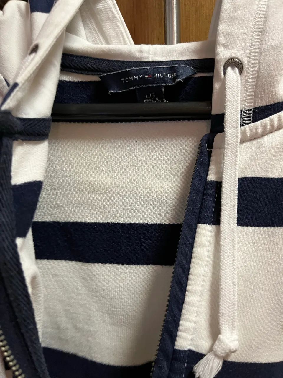 Casaquete com gorro Tommy Hilfiger tamanho G  - Foto 4