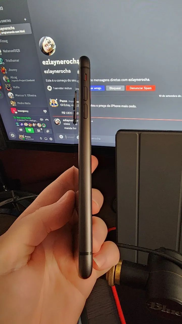 iPhone 11 64gb Preto, Estado de Novo