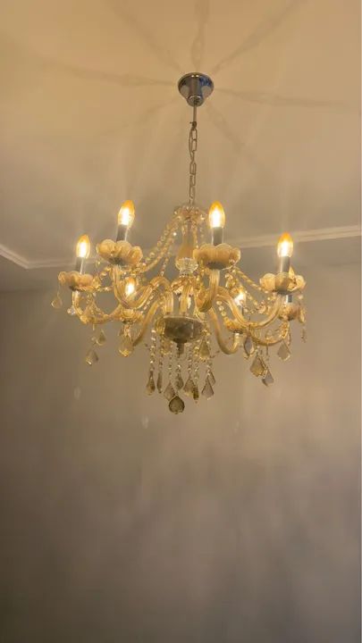 Lustre de Cristal Luxuoso - Foto 2