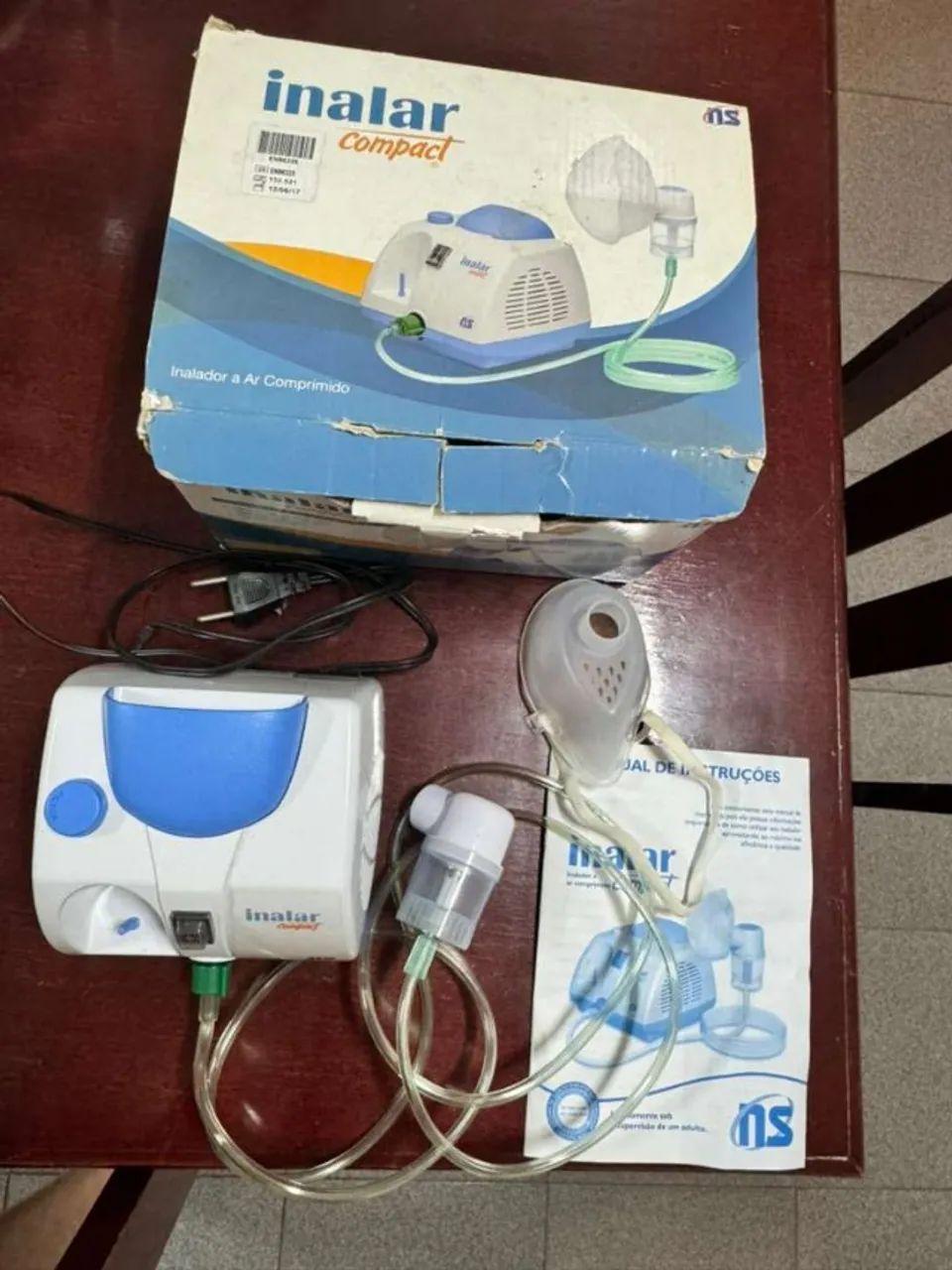 Aparelho Inalador da Inalar Compact Usado - Foto 4