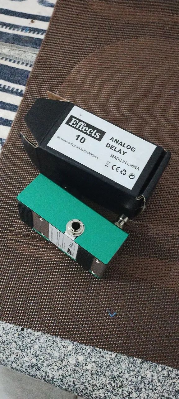 Pedal Analógico Delay novo com carregador  - Foto 6