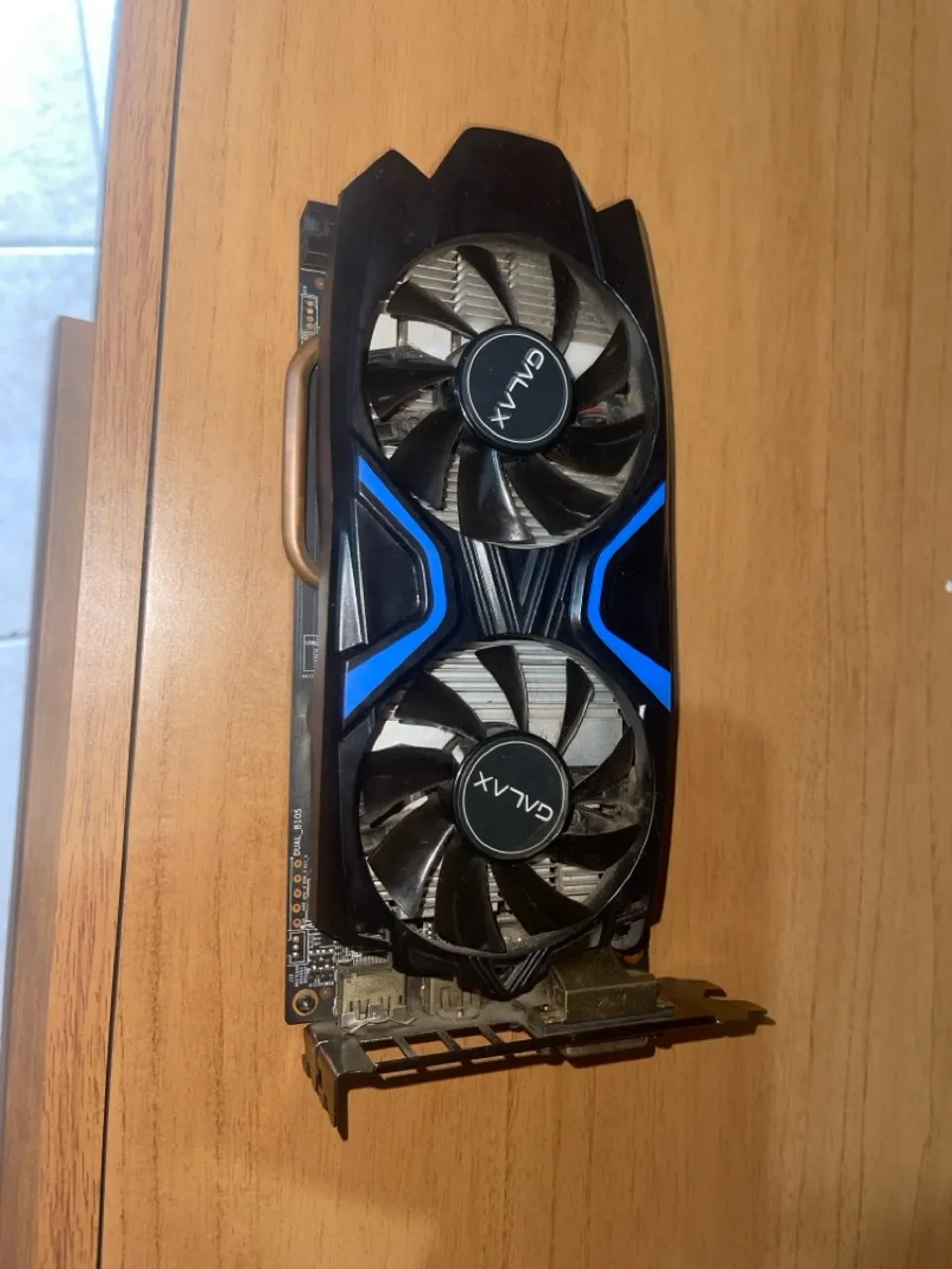 Placa de Vídeo Galax com 2 Fans - GTX 1050ti