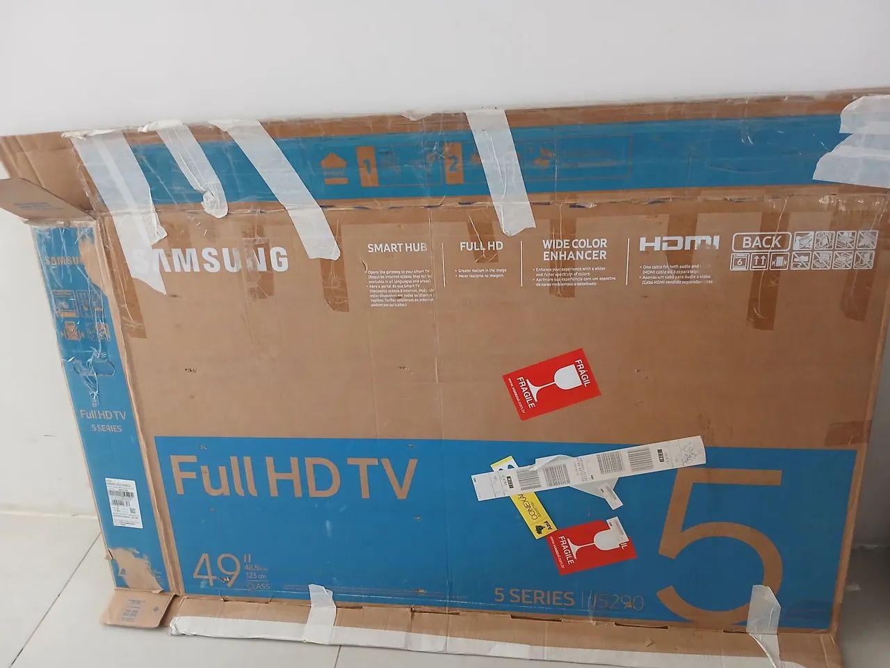 TV Samsung 49 polegadas com defeito na tela - Foto 2