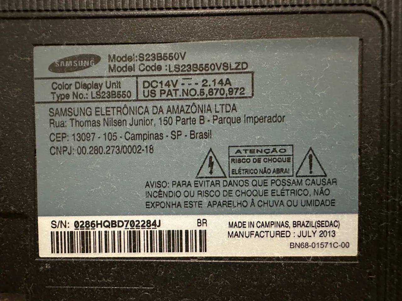 Monitor 23 polegadas Hdmi64595545047937124