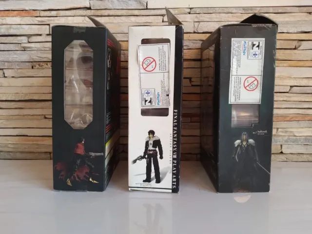 ACTION FIGURES FINAL FANTASY SQUALL LEONHART, VICENT, SEPHIROTH - Foto 5