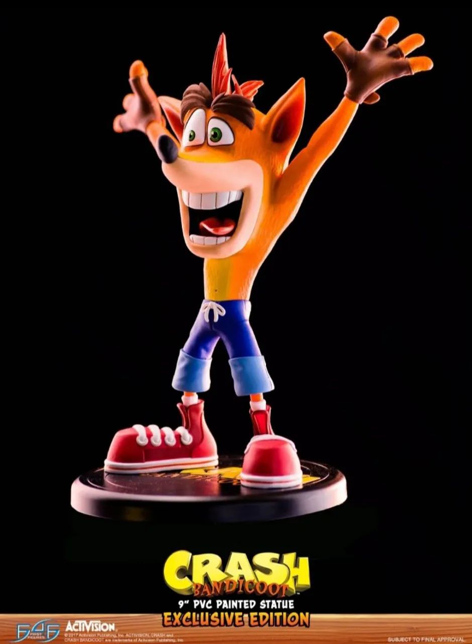 Crash Bandicoot Exclusivo First 4 Figures - Foto 4