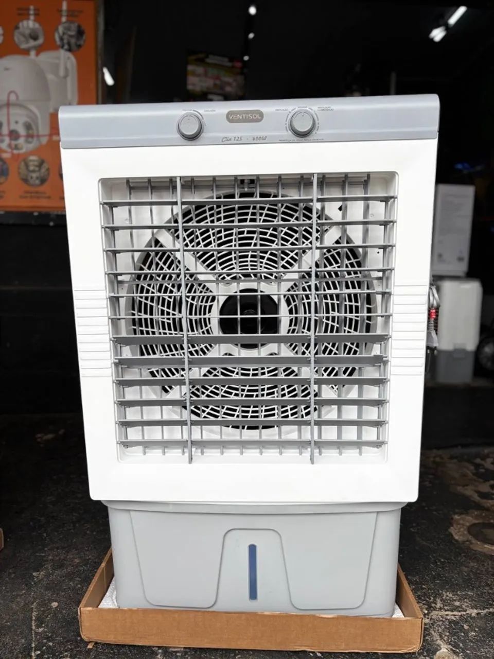 Climatizador de Ar - 125 Litros Ventisol 400W - PRODUTO NOVO COM 1 ANO DE GARANTIA