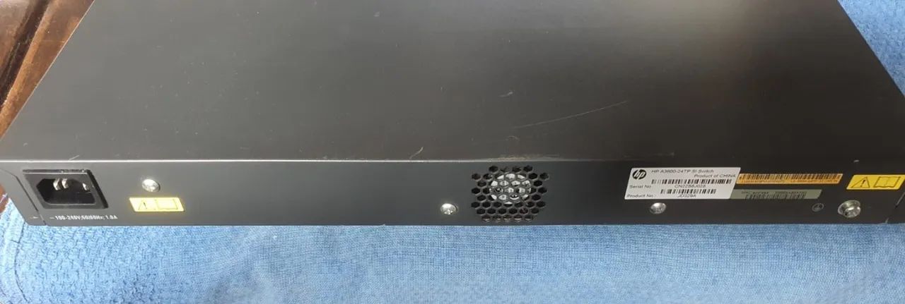 Switch Hp A3600-24tp Si 10/100 - H3c S3600 Series - Foto 3