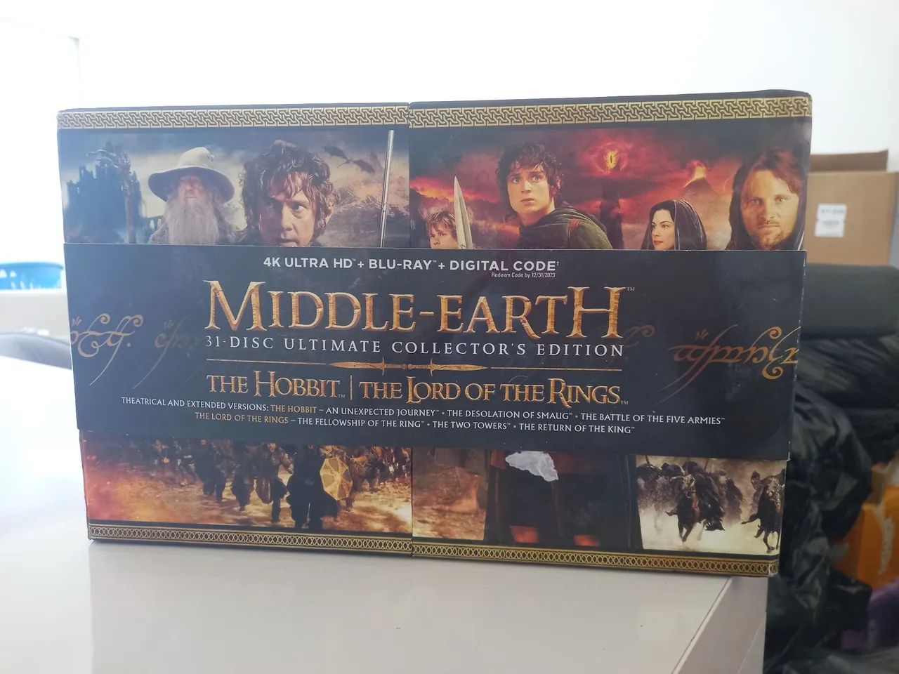 Middle Earth Batalha da Terra-média 6-Film Ultimate Collector's Edition (4K Ultra) - Foto 6