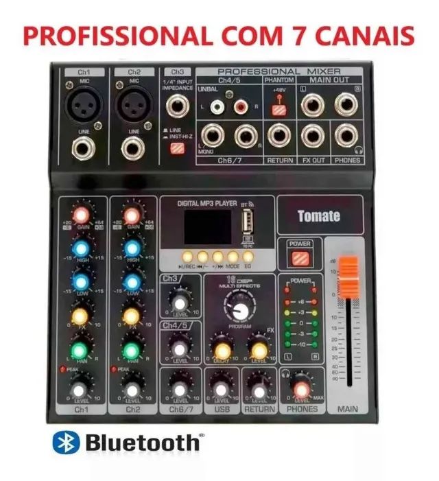 mesa de som  TYT 007 - Foto 4