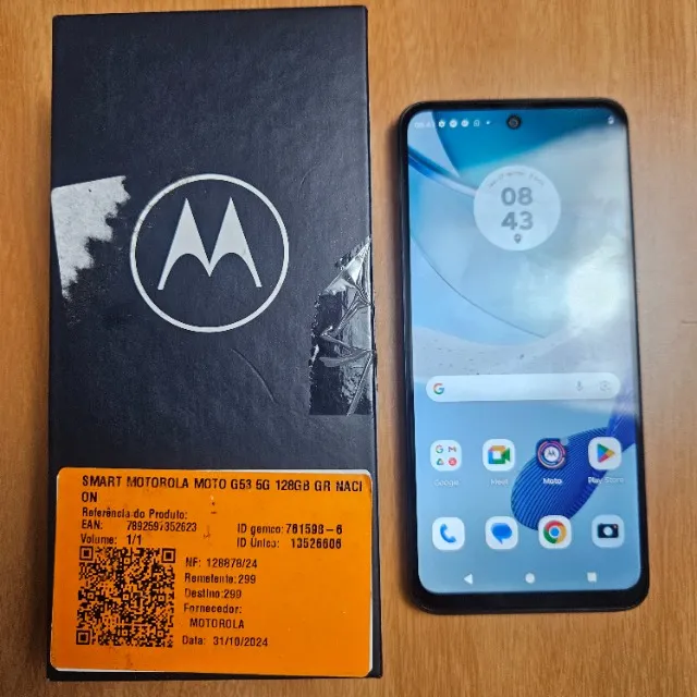 Motorola MOTO G53 - Novo - NUNCA USADO - Garantia de 6 MESES! Tela de 120Hz!