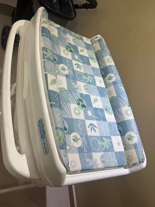 Banheira para Bebê com Suporte e Trocador - Foto 5