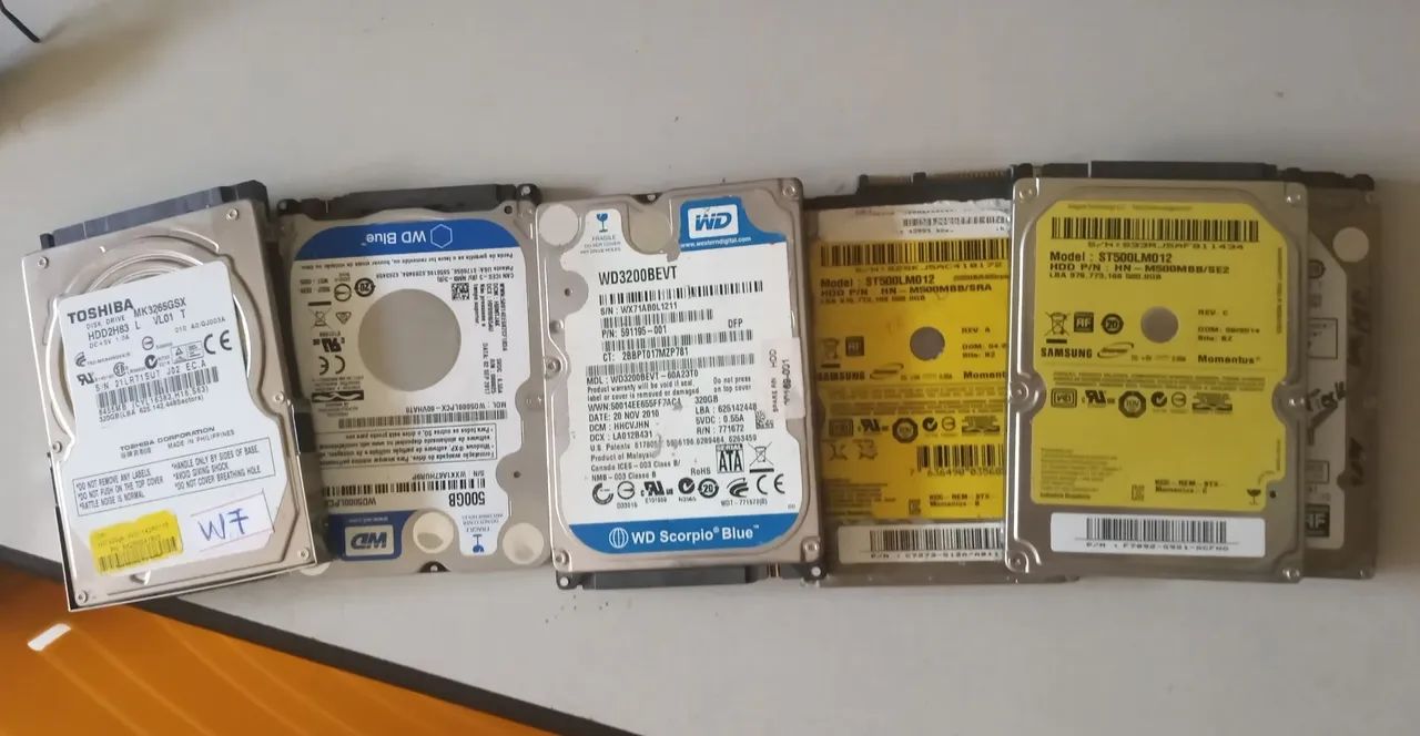 HD para Notebook (320GB ou 500GB)em bom estado  - Foto 3