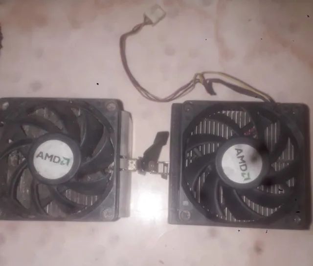 coller para amd socket 939 754 am2 am3 usado  conector pwm 4 pinos 