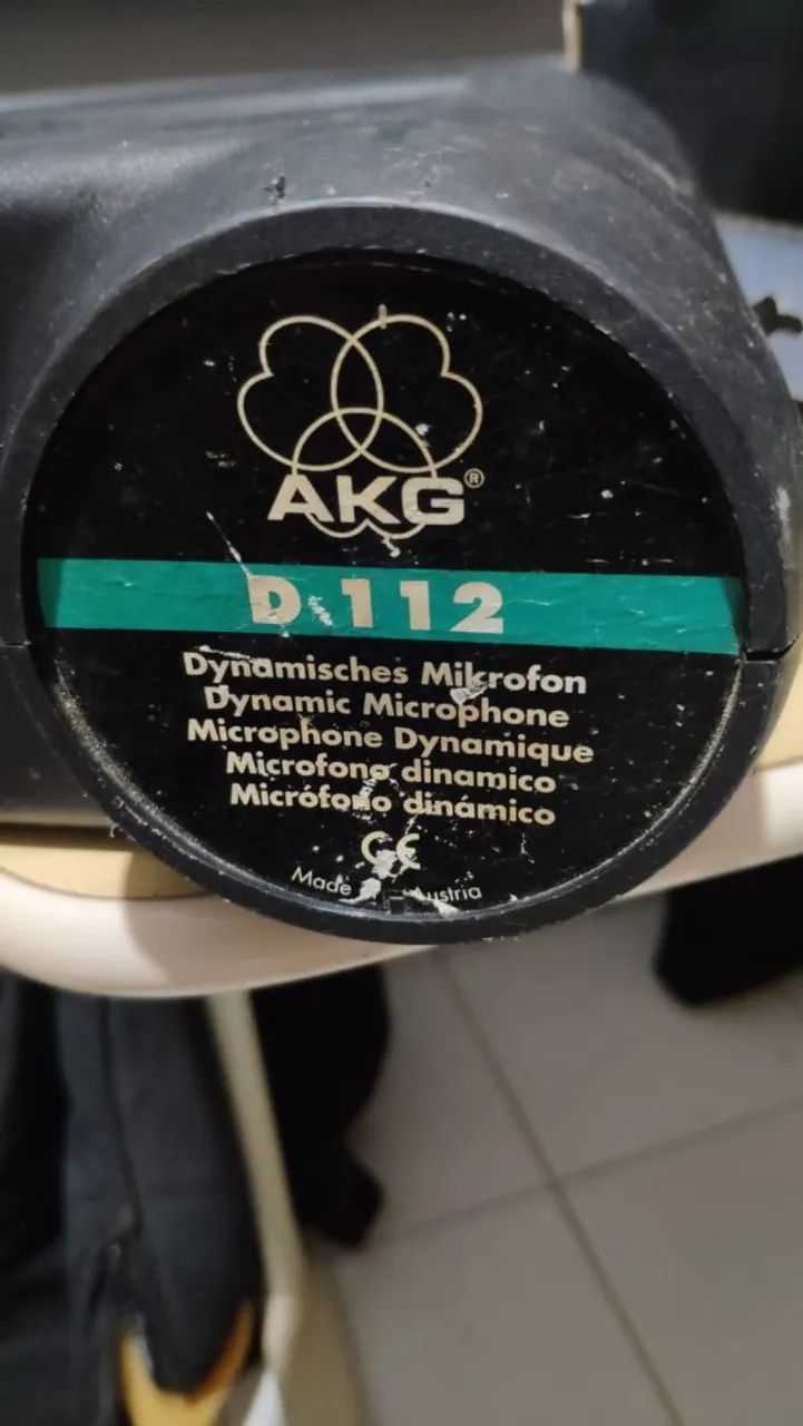 Microfone AKG D-112 Original  - Foto 4
