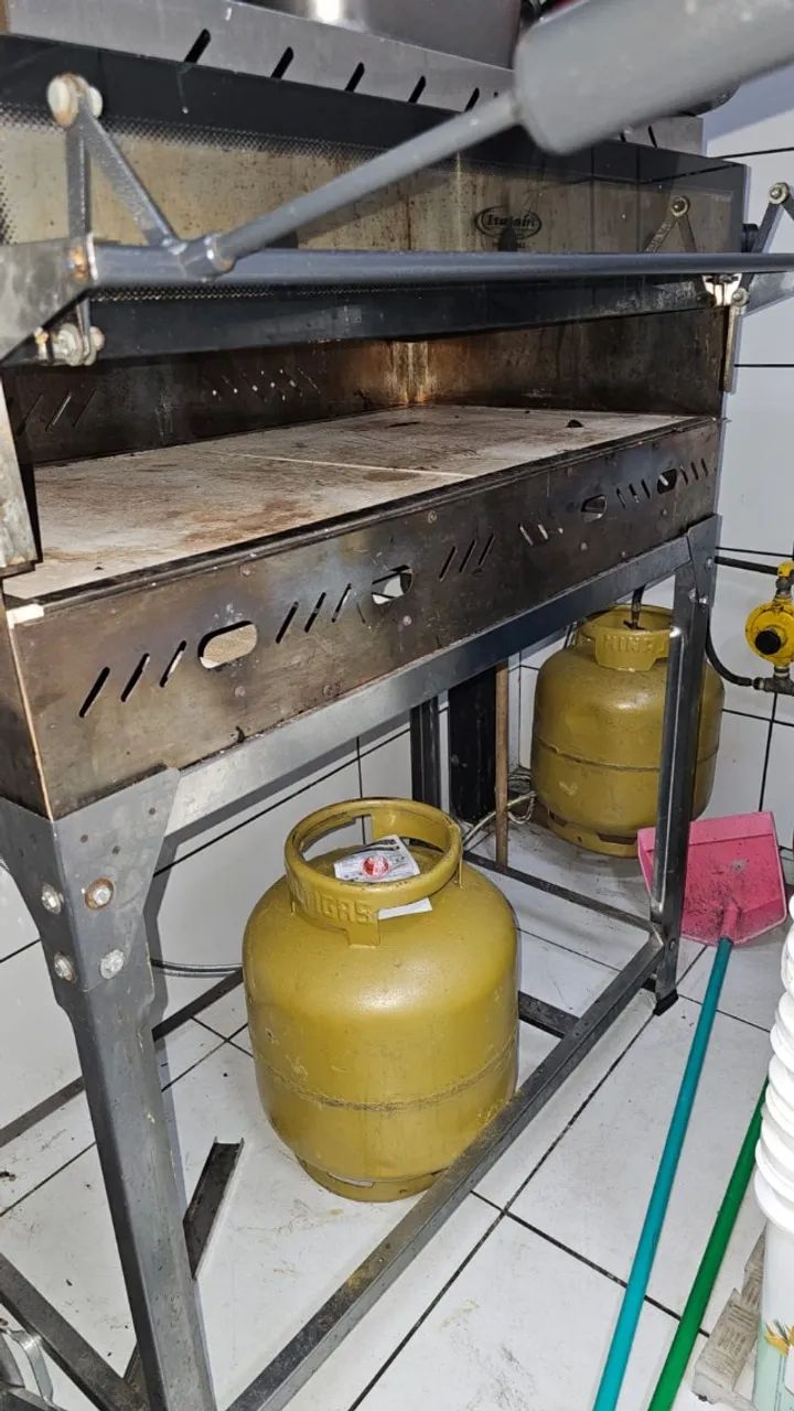 Forno Industrial de lastro para pizza, pães e bolos com base em inox e infravermelho - Foto 4