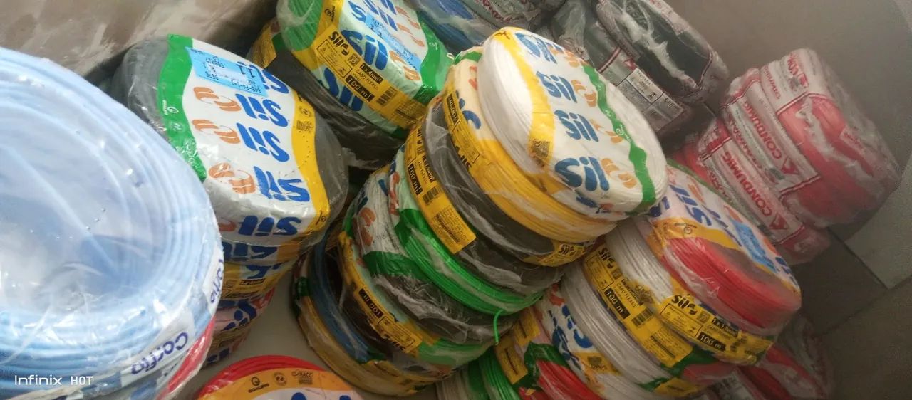 Cabos Elétricos Novos - Diversos Tamanhos e Cores - Foto 4