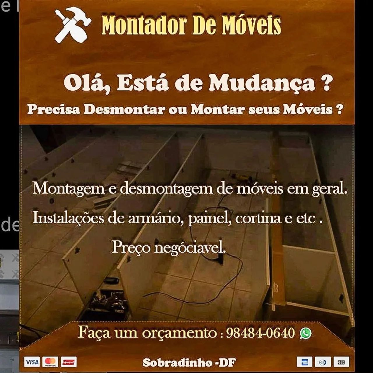 Montador De Móveis / Sobradinho e região 