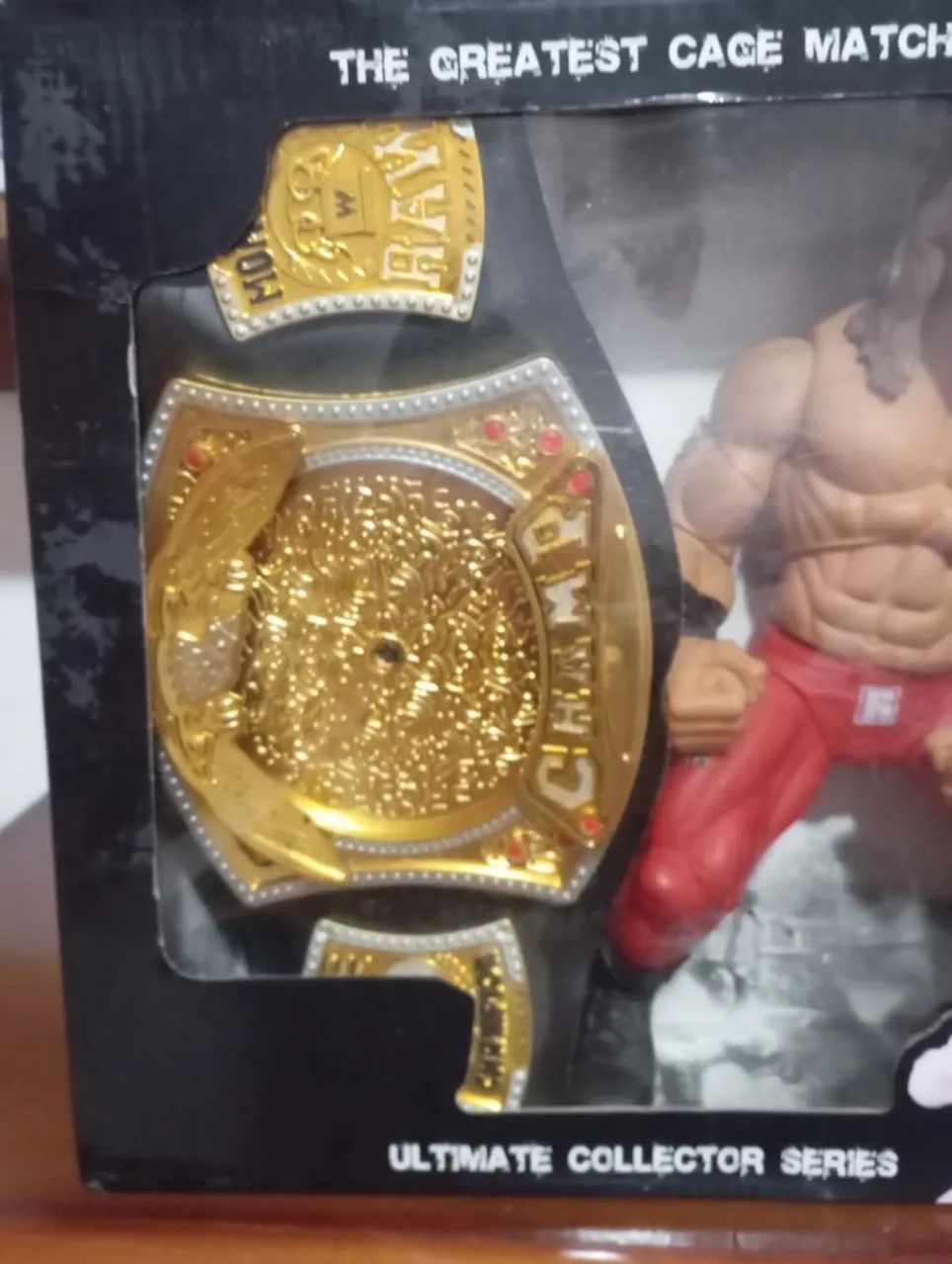 Ring Giants WWE Edge - 35 cm - Com cinturão - Colecionador / Raro