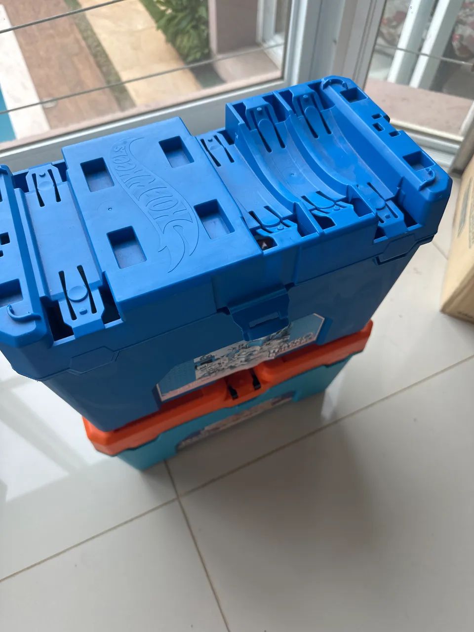 Caixas Hot Wheels Track Builder - Originais Mattel - Foto 3