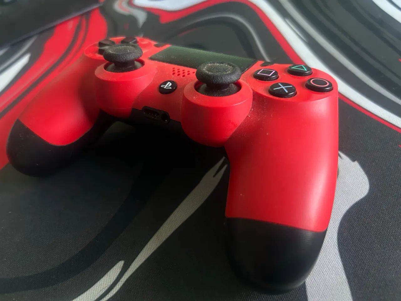 Controle PS4 Vermelho Original 