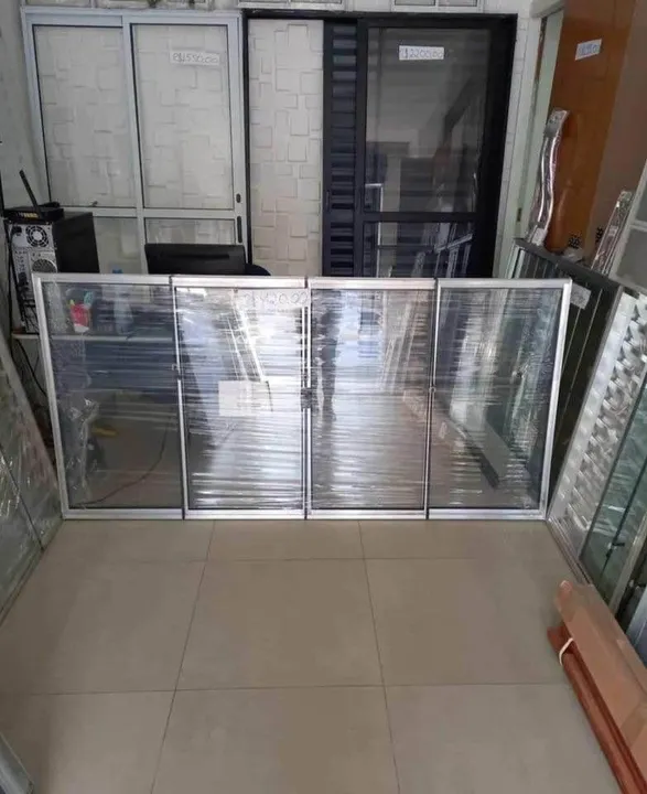OFERTA IMPERDÍVEL JANELA 4F ALUMÍNIO 1.00X2.00