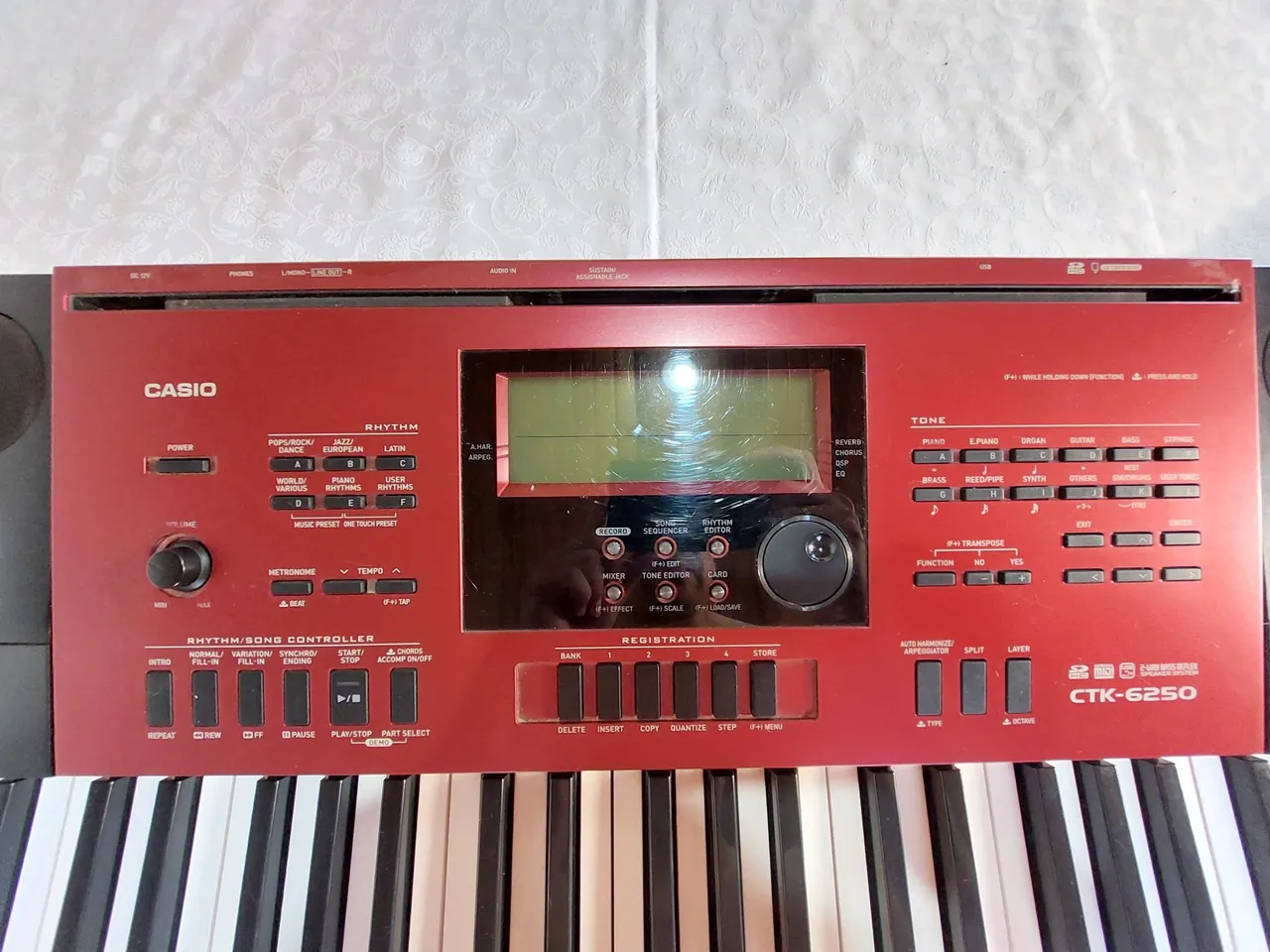 Teclado Casio Ctk-6250!