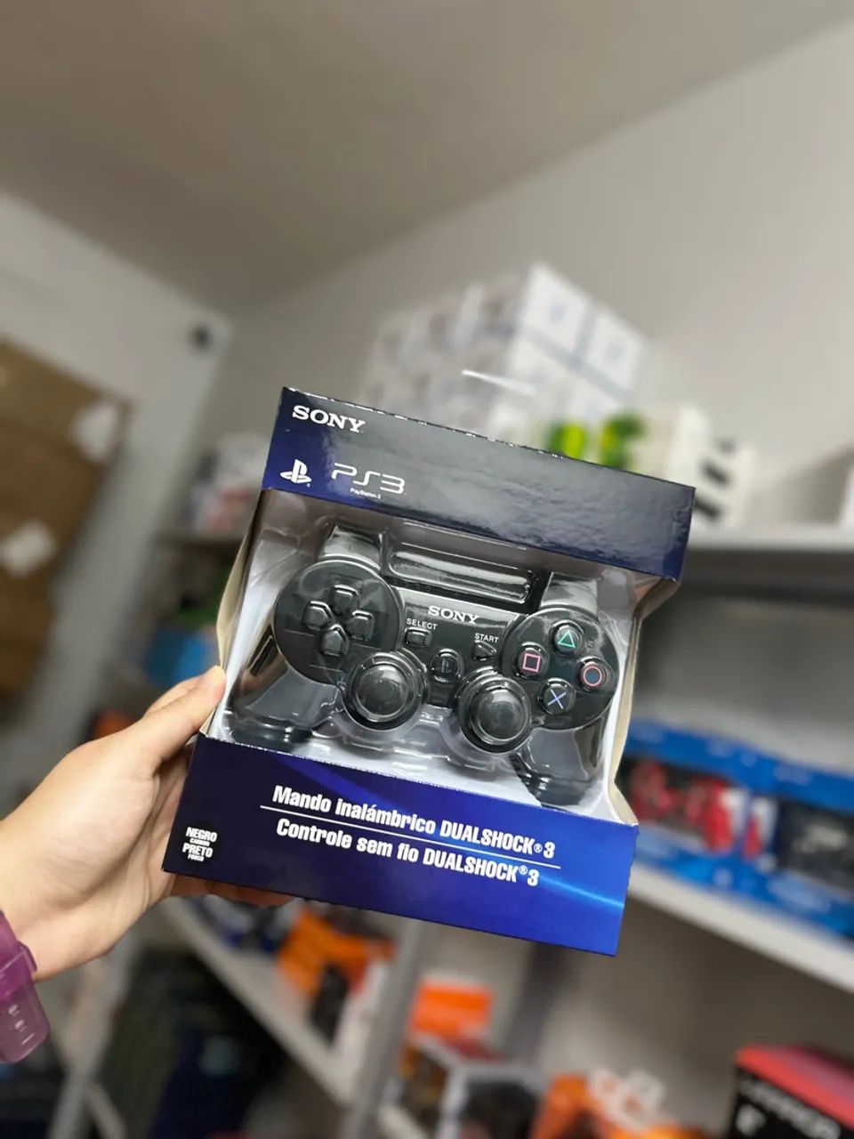CONTROLE PS3 SEM FIO