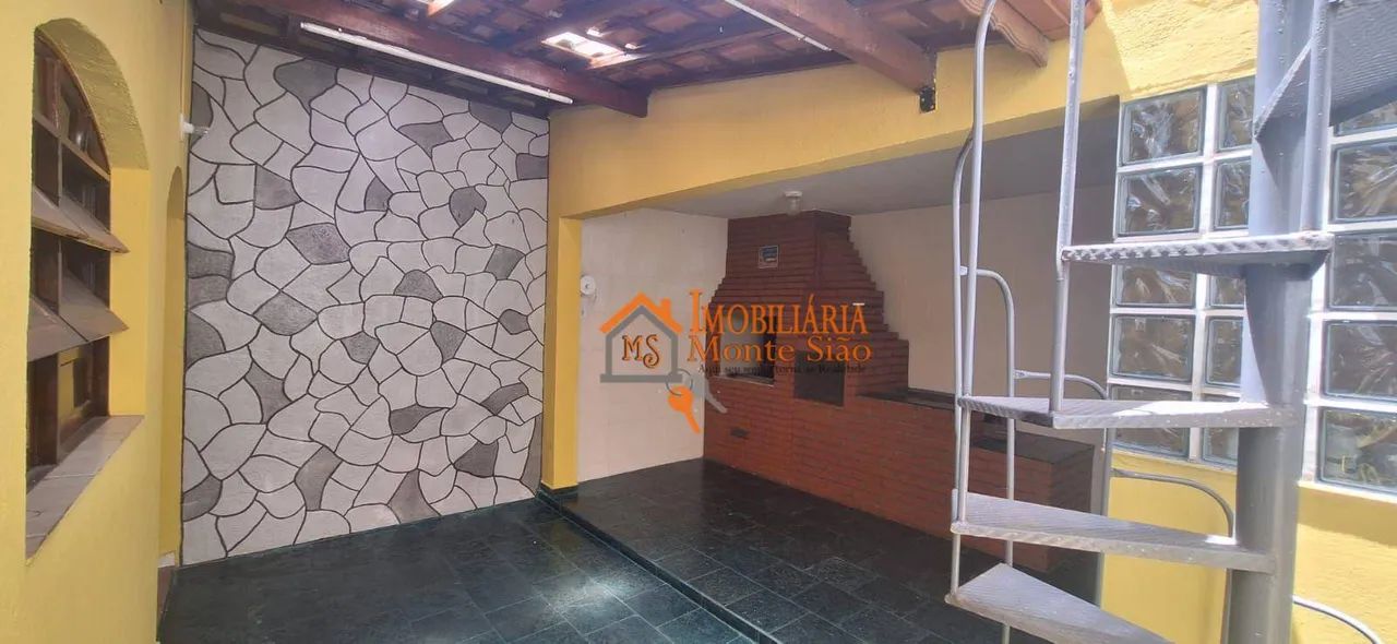 Sobrado com 3 dormitórios à venda, 190 m² por R$ 637.000,00 - Jardim Bela Vista - Guarulho