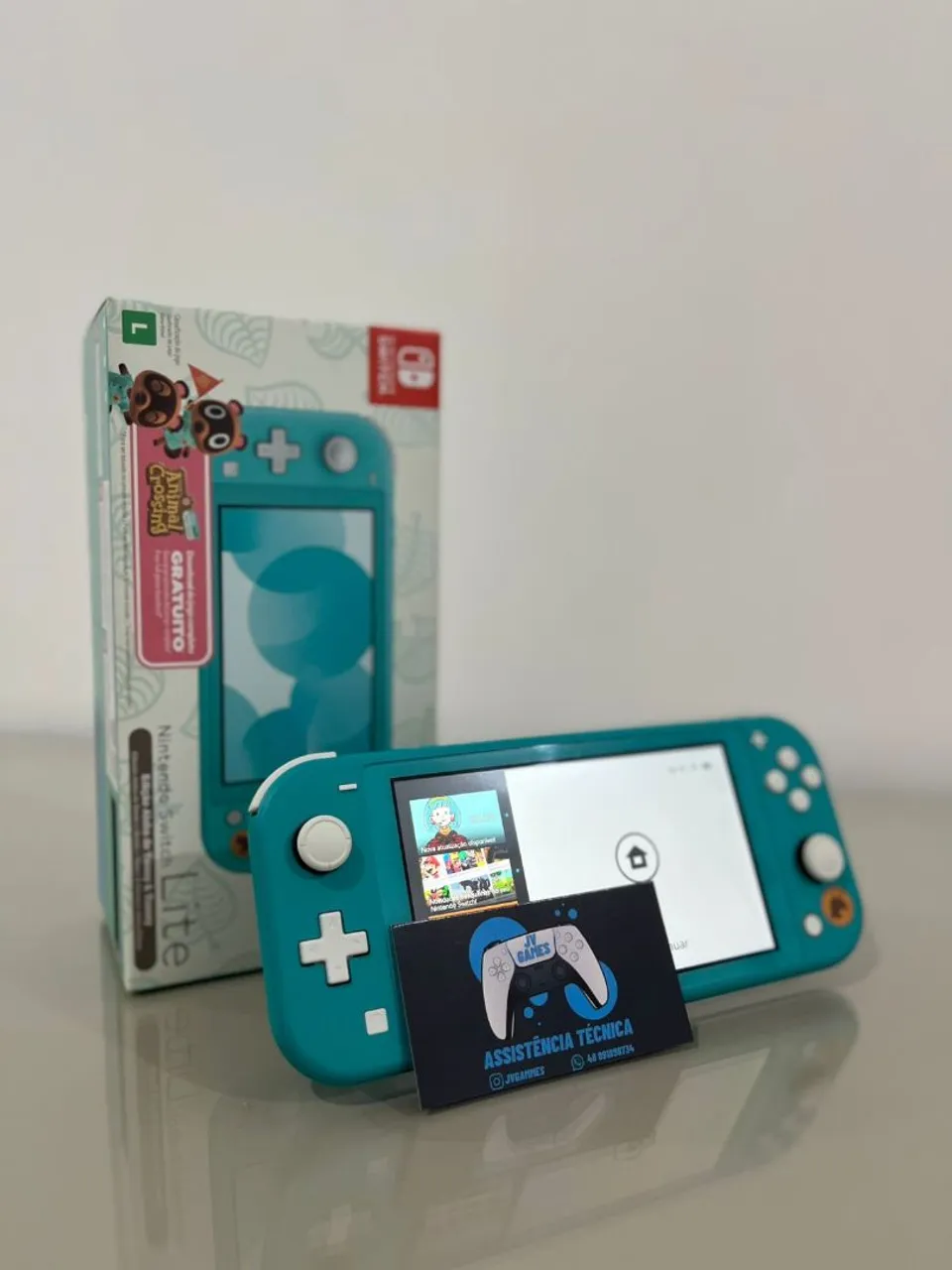 Nintendo Switch Lite Desbloqueado Edição Animal crossing