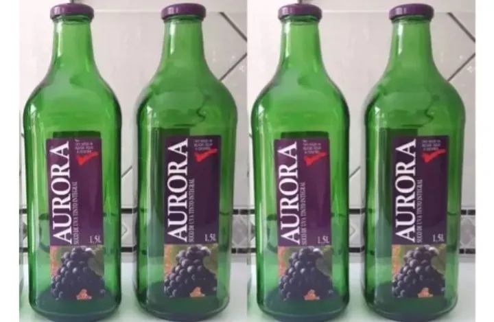 Garrafas de Suco Aurora 1,5L - Para Exposição
