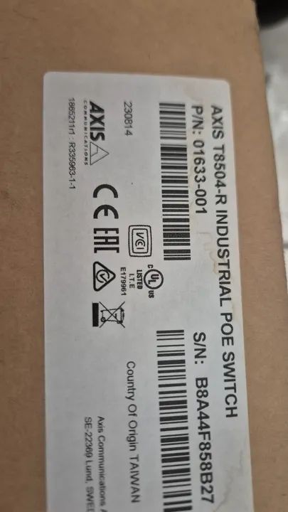 Switch de Rede Axis Gigabit Ethernet - Foto 2