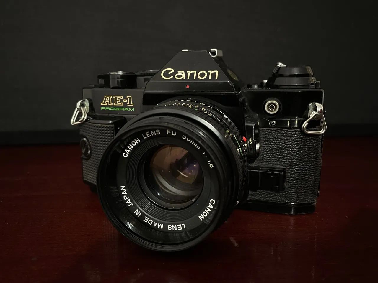 Câmera Canon AE-1 Program - Funcionando