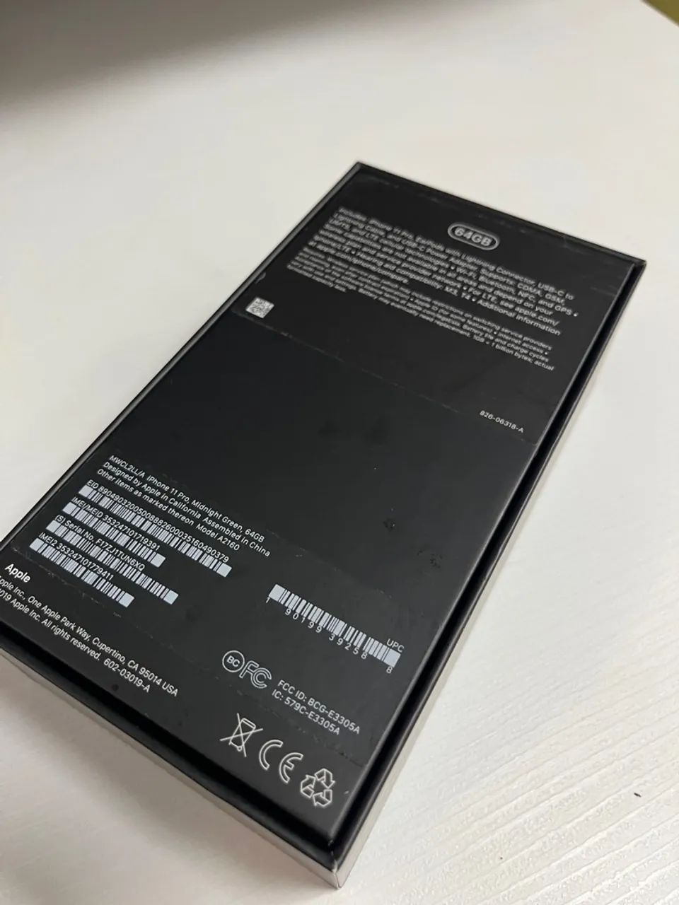 Caixa Original iPhone 11 Pro 64GB - Completa (Midnight Green) - Foto 2