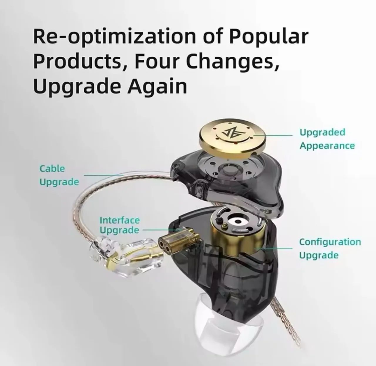 Fone De Ouvido Kz Edx Pro. @importech_084 - Foto 3