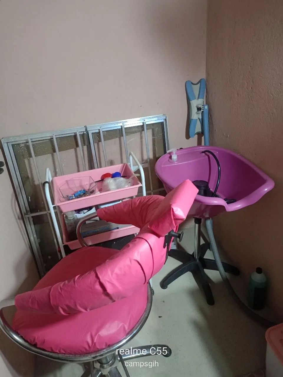 Pra salão de beleza 