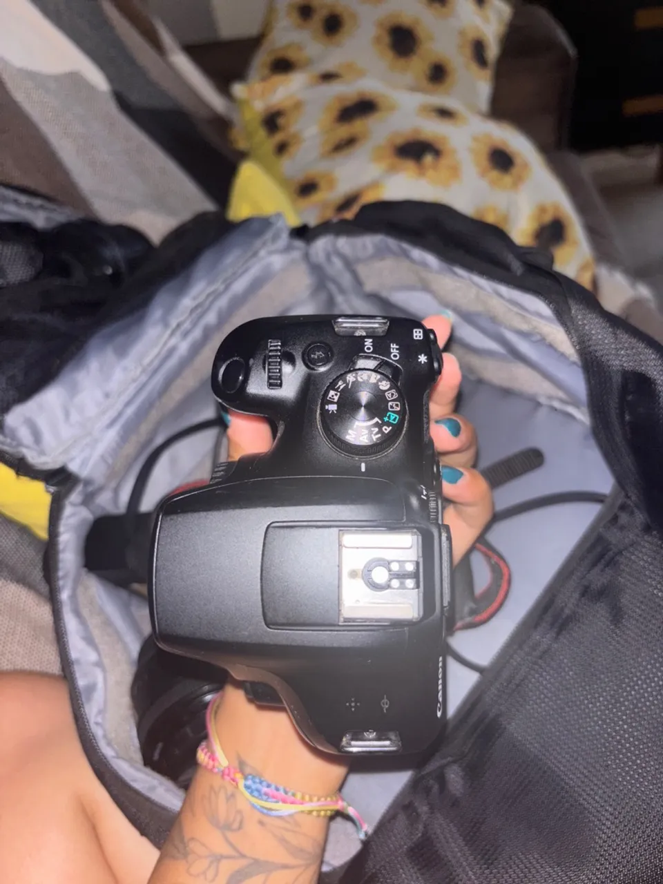 Canon T6 com lente 50 mm