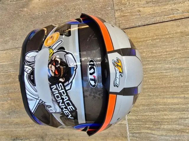 Capacete KYT Space Monkey - Foto 3