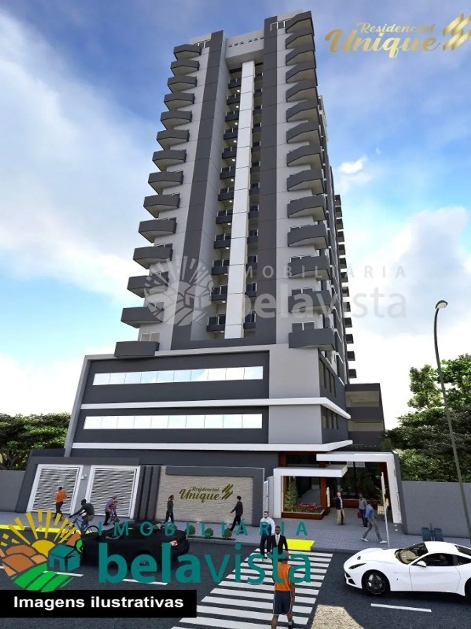APARTAMENTO À VENDA NO 9º ANDAR DO RESID. UNIQUE - BARRA FUNDA EM APUCARANA.