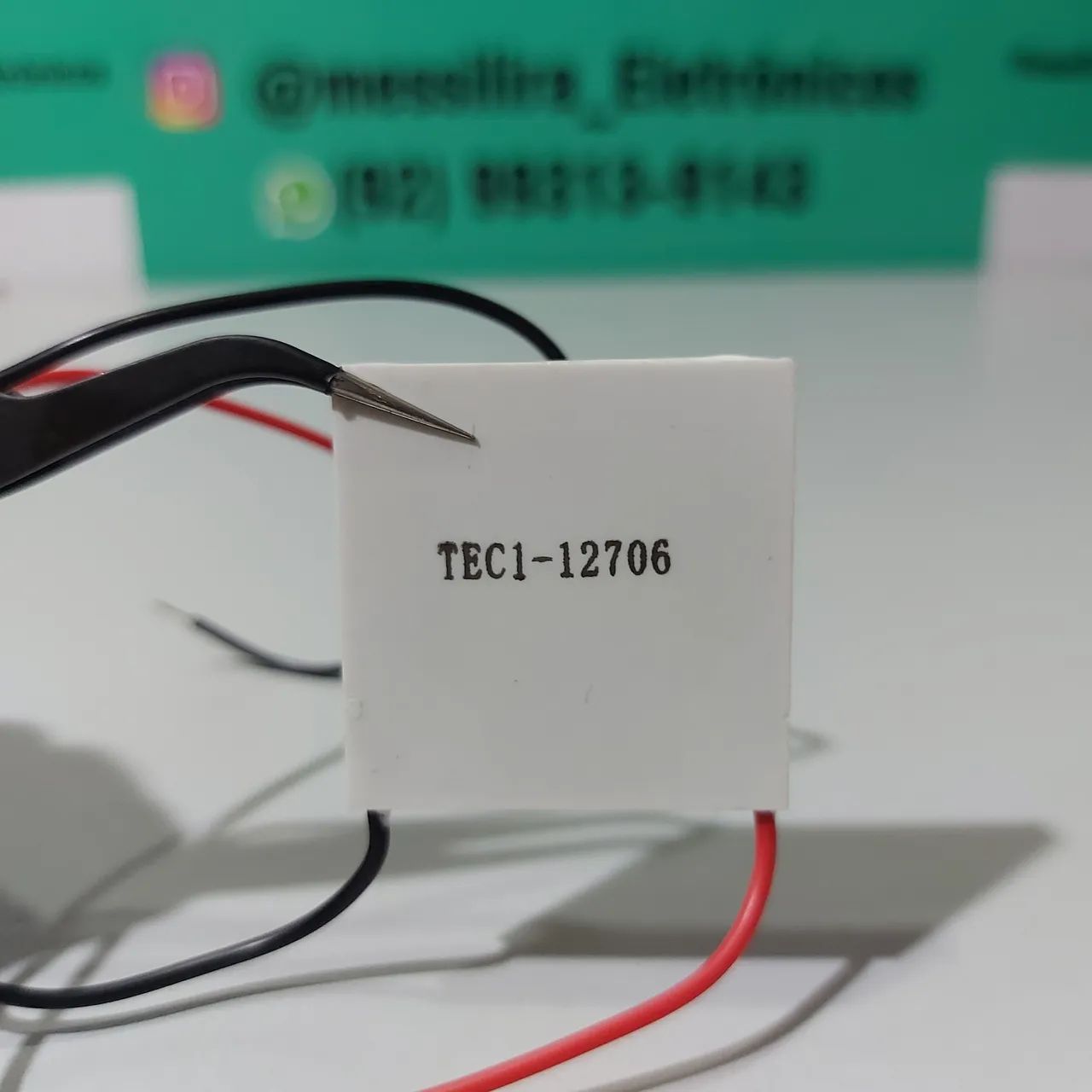 Módulo Peltier TEC1-12706 - Dissipador de calor - Foto 2